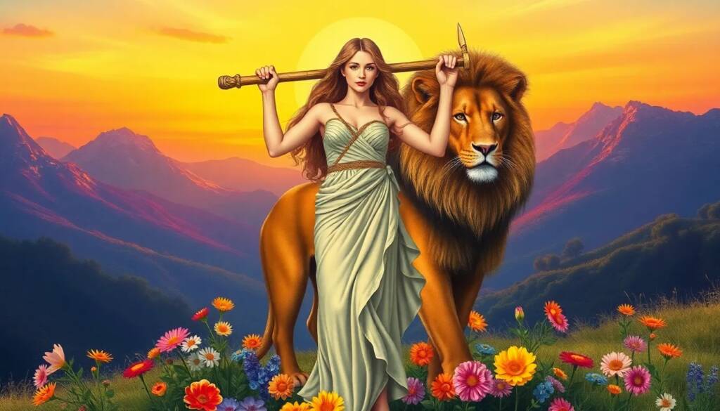 La Fuerza en el Tarot: significado y simbolismo