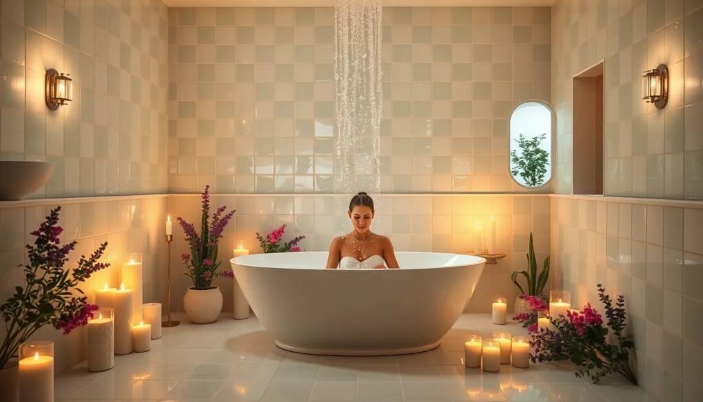 Baño de descarga para alejar las malas energías