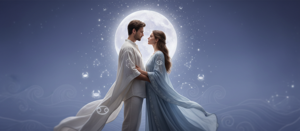 Almas gemelas zodiacales Cáncer