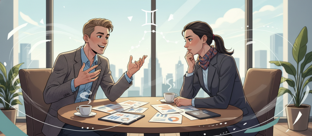 Cómo Discute Géminis: Su Estilo al Enfrentar Conflictos