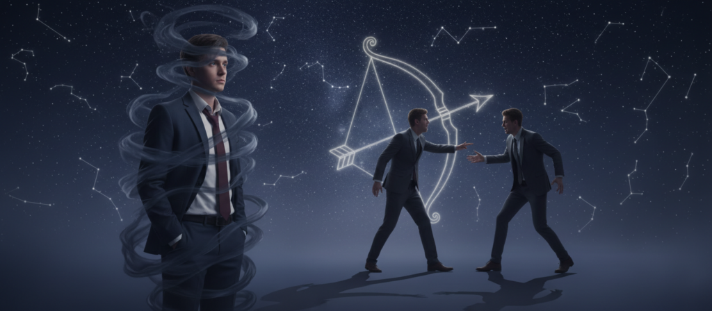 Compatibilidad en relaciones tóxicas Sagitario