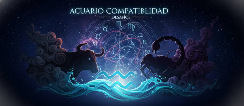 Signos que no deberían estar juntos Acuario