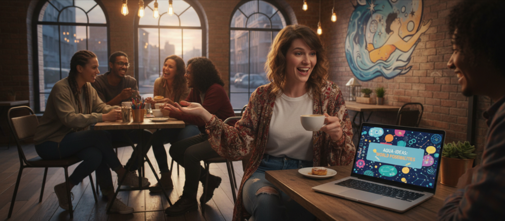 cómo es como amigo(a) acuario