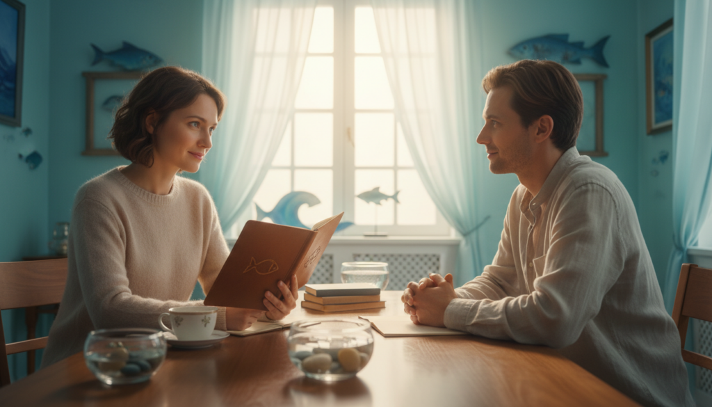 Cómo Discute Piscis: Su Estilo al Enfrentar Conflictos