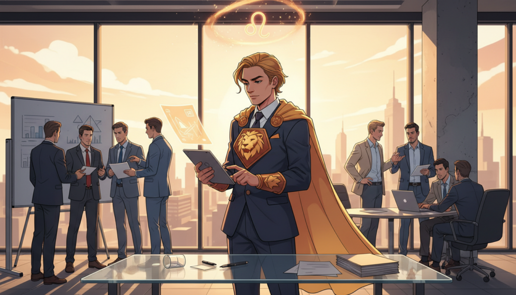 Leo en el Trabajo: Fortalezas y Desafíos Profesionales