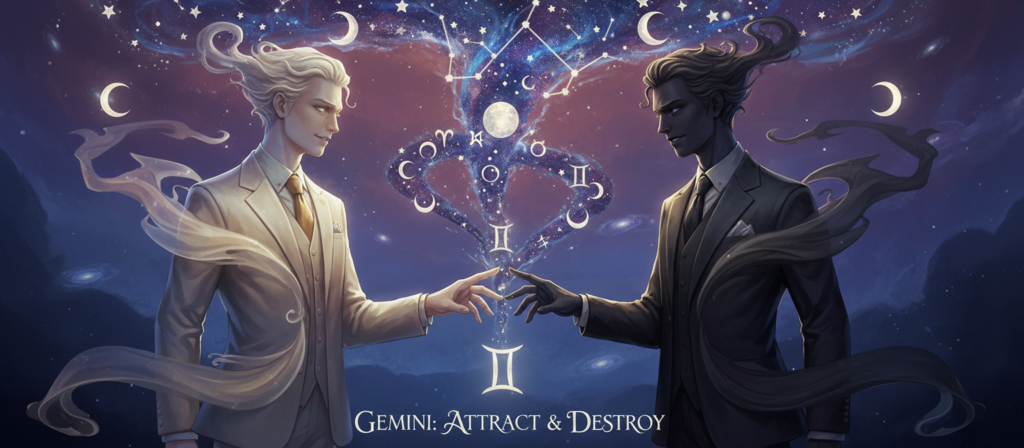 Signos que se atraen pero se destruyen Géminis