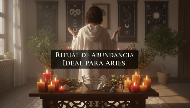 Ritual de Abundancia Ideal para Aries: Paso a Paso