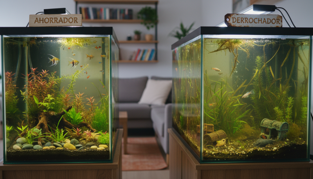Nivel de Gasto de Acuario: ¿Ahorrador o Derrochador?