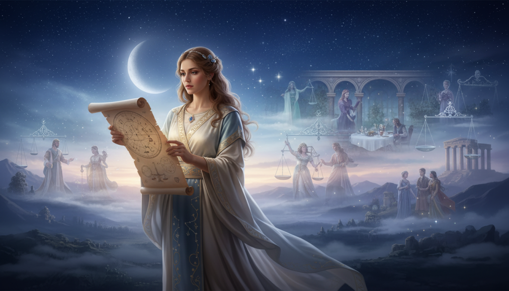 Vidas Pasadas de Libra: Qué Revela Tu Carta Astral