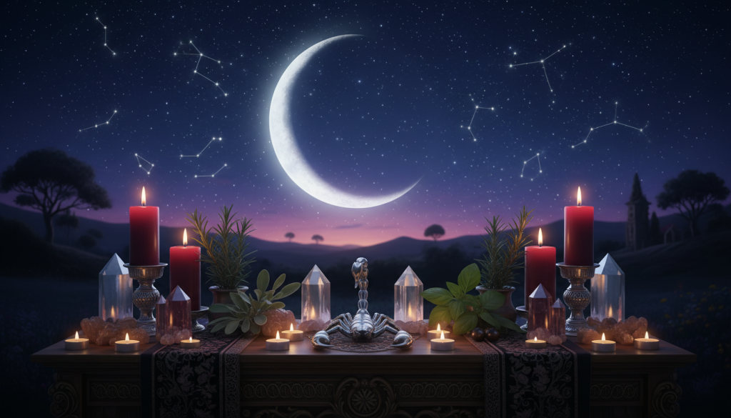 Ritual de Abundancia Ideal para Escorpio: Paso a Paso