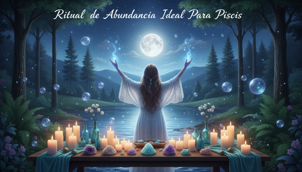 Ritual de Abundancia Ideal para Piscis: Paso a Paso