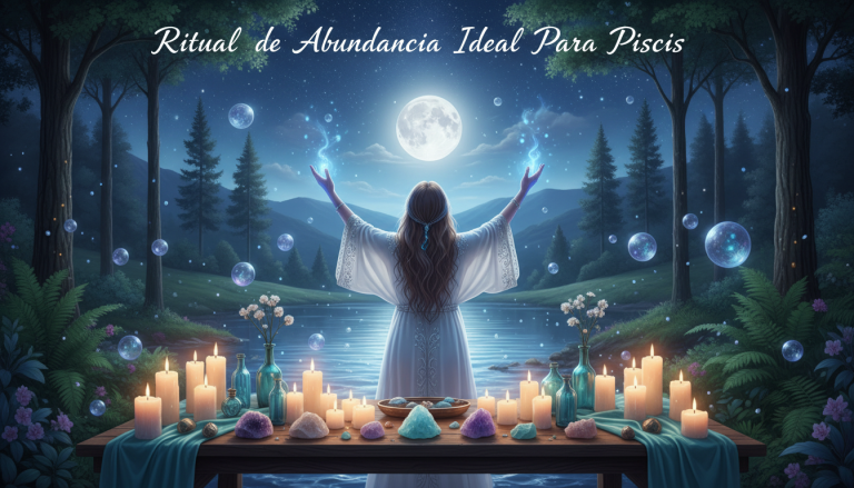 Ritual de Abundancia Ideal para Piscis: Paso a Paso